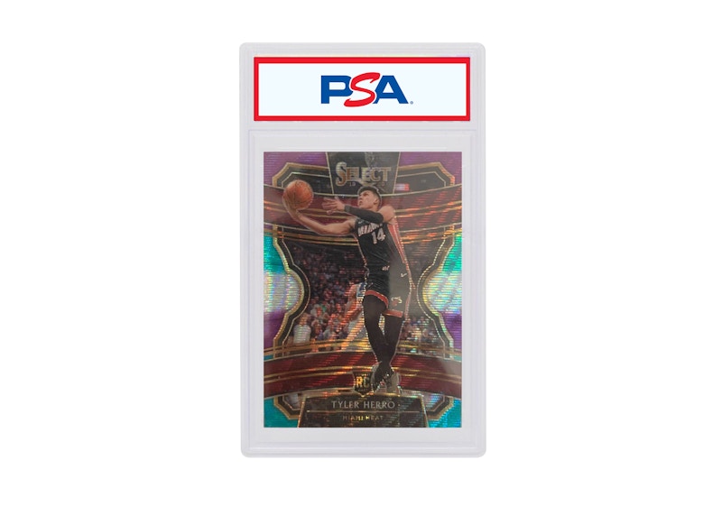Tyler Herro 2019 Panini Select Rookie Tri-Color Prizm #63 (PSA or BGS Graded)